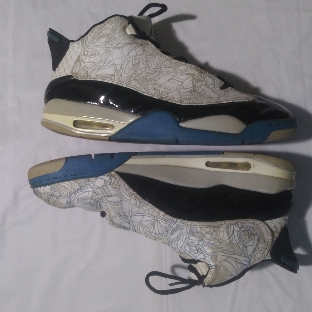 Air Jordan Dub Zero 'Photo Blue'. Size 13. Blue/White/Genuine Leather